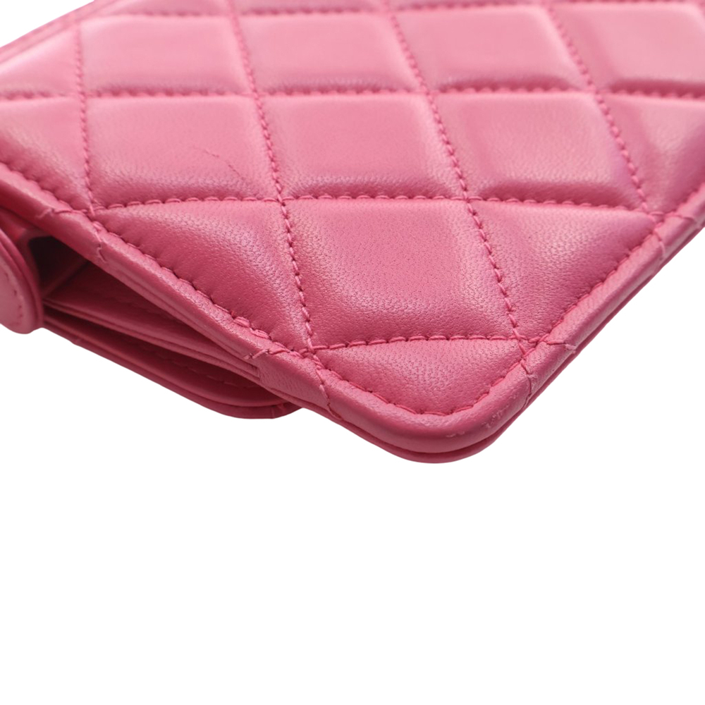 Pre-Loved Chanel Quilted Lambskin All About Chanel Clutch On Chain - Picture 7 of 12